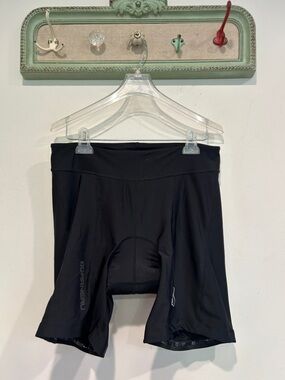 Garneau Women's Black Padded Stretch Cycling Shorts XL
